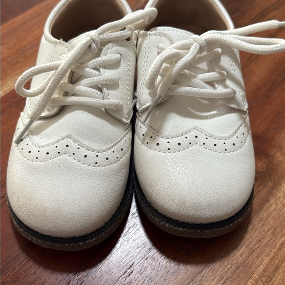 Classic White Kids Shoes